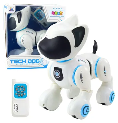 Produktbild von Interaktiver Roboterhund mit Fernbedienung, Licht und Ton