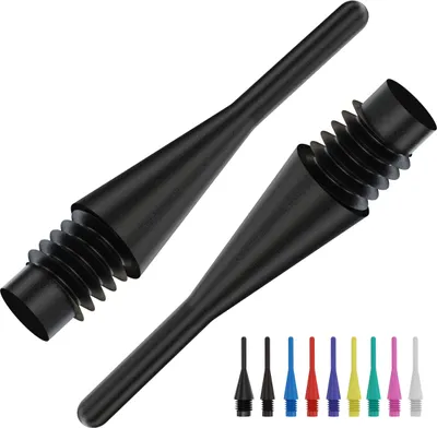 Produktbild von BULL'S Longlife Long 6mm(2BA)& 8mm(1/4BSF) - 100/schw. -- 1 Stck