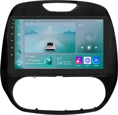 Immagine prodotto di Autoradio con Bluetooth e CarPlay per Renault Kaptur/Captur (2016-2019) – Compatibile con Apple e Android – Impianto stereo – Sistema di navigazione – 1 GB di RAM, 32 GB di memoria interna