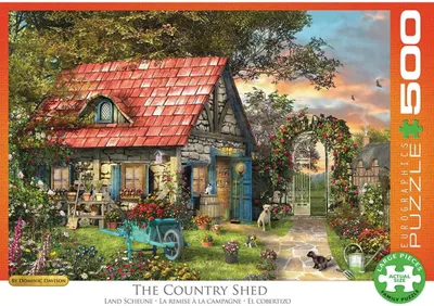 Immagine prodotto di puzzle da 500 pezzi La meravigliosa casa in giardino di Dominic Davison