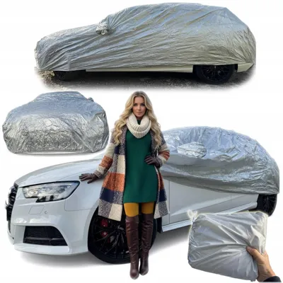 Produktbild von PEVA-Autoabdeckung, wasserdicht, Größe L - Audi A3, Golf, Ceed, i30 Schrägheck