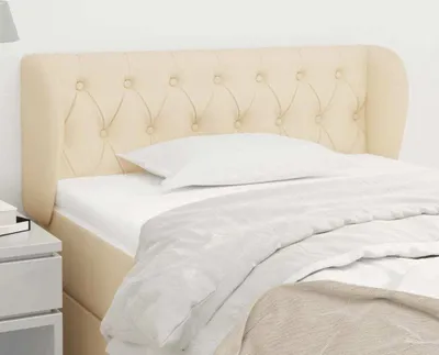 Produktbild von CLORIS Kopfteil mit Ohren Creme 103x23x78/88 cm Stoff 3117475
