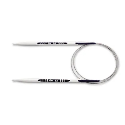 Produktbild von Prym 215806, Rundstricknadel, Weiß, Kunststoff, 800 mm, 5 mm, 1 Stück(e)