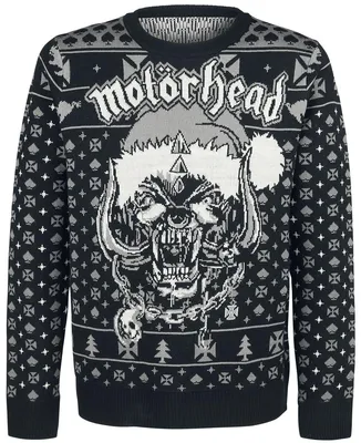 Produktbild von Motörhead Weihnachtspullover Herren Holiday Sweater multicolor XL