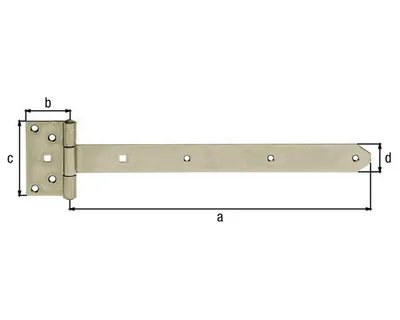 Produktbild von Kreuzgehänge Duravis 591x59 mm perlbeige