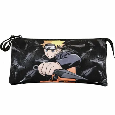 Productafbeelding van Karactermania Naruto driedelig etui, wapenserie