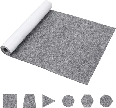 Produktbild von Filzgleiter Selbstklebend, Filz Selbstklebend Klebefilz Selbstklebend, 2mm Dicke Filz Selbstklebend-Klebefilze für Sofa, Tisch und Stuhlbeinschoner