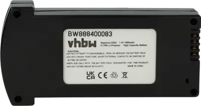 Produktbild von vhbw Akku kompatibel mit Eachine E520, E520S Drohne Multicopter Quadrocopter (1850 mAh, 7,4 V, Li-Polymer)