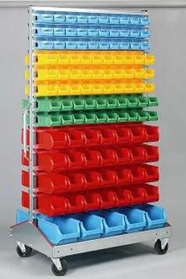Produktbild von Allit Kleinteileregal ProfilPlus Depot 455920 silber 120,0 x 73,0 x 204,0 cm