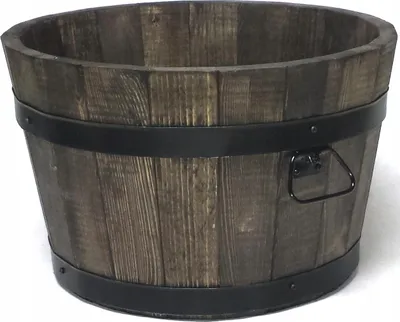 Obrázek produktu pro Borovicový květináč 35xH21 k. Palisandr