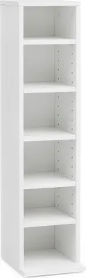 Produktbild von CD-Regal WL5.836 Holz 21x90x20 cm Offenes Bücherregal Schmal
