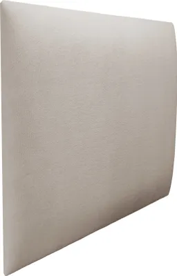 Produktbild von RAVIO Wandpaneel Gepolstert Wandpolster Kopfteil für Betten Wandverkleidung Wandpolsterung Wanddeko 3D Wandkissen Polsterpaneele (40 x 40 cm, Farbe: Beige - Mono 232)