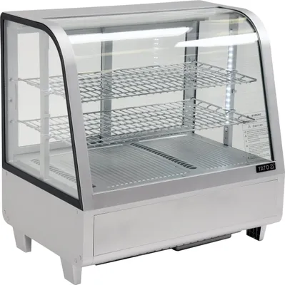 Obrázok produktu pre Chladená vitrína, teplotný rozsah -0 až +12 °C, 160 W, 100 l