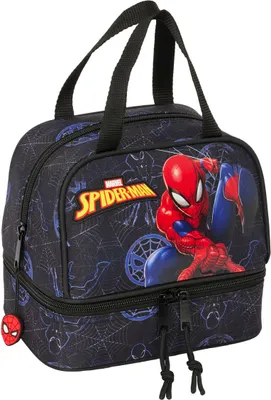 Produktbild von Lunchbox Spider-Man Attack Schwarz 20 x 20 x 15 cm