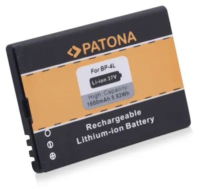 Produktbild von PATONA Akku für Nokia BP-4L Mobiltelefon 1600mAh 3,7V Li-Ion