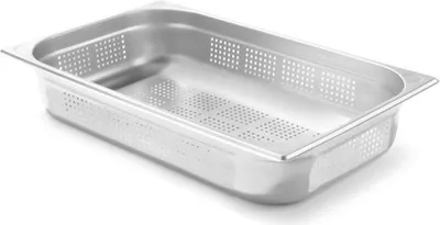 Produktbild von HENDI Gastronorm Behälter 1/1 100 mm perforiert        Kitchen Line