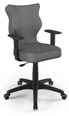 Produktbild von Jugend-Wachstumsstuhl Ergonomischer Schreibtischstuhl Für Körpergrösse 146-176 Cm, Duo Schwarz Monolith 33
