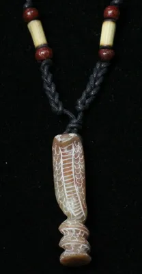 Produktbild von Schlangen Anhänger Speckstein Handmade