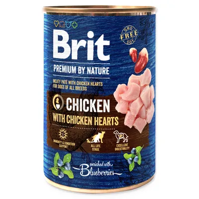 Immagine prodotto di BRIT Premium by Nature Pollo con Cuori 400 g