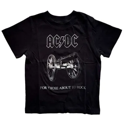 Produktbild von AC/DC - About to Rock Kids 2 Jahre T-Shirt - Schwarz
