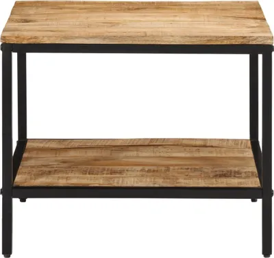 Produktbild von vidaXL Couchtisch 55x55x45 cm Raues Massivholz Mango