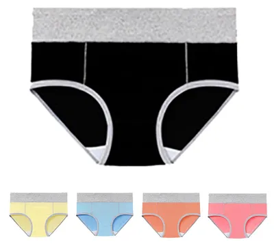 Produktbild von Damen- und Mädchen-Unterwäsche-Set aus Baumwolle, 5er-Pack