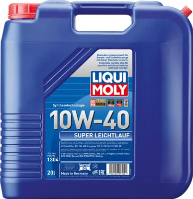 Produktbild von LIQUI MOLY Super Leichtlauf Motoröl 10W-40 20 l