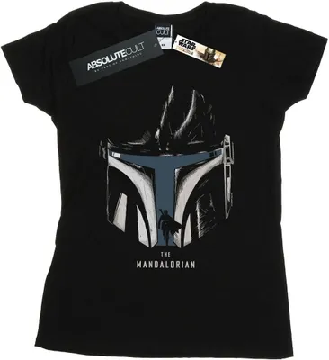 Produktbild von Star Wars - "The Mandalorian" T-Shirt für Damen BI42925 (XL) (Schwarz)