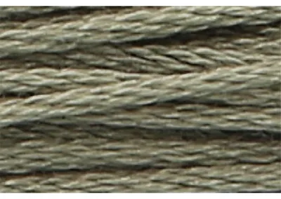 Imagen del producto de Anchor Bordado twist 8m, gris platino, algodón, color 8581, 6-hilos