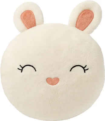 Produktbild von Textino Dekokissen Rabbit Ø30 cm Weiß