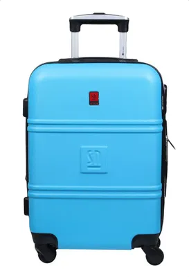 Productafbeelding van Art Class Collection, blauwe, uitbreidbare handbagagekoffer, 55 cm