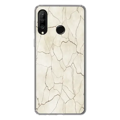 Produktbild von MuchoWow® Handyhülle Schutzhülle Hülle für Huawei P30 Lite Marmor - Chic - Muster Silikon Softcase Handy Hülle - Handyhülle
