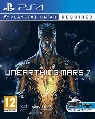 Produktbild von Perp Unearthing Mars 2: The Ancient War, PlayStation 4, Virtual Reality (VR)-Headset erforderlich