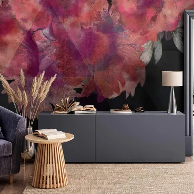 Produktbild von Vlies Fototapete - Romantic Flowers 450x315 cm Blumen b-A-0870-a-a