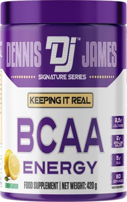 Zdjęcie produktu dla Dennis James Signature Series | BCAA Energy | z L-glutaminą i jabłczanem L-cytruliny Lemon