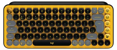 Produktbild von Logitech POP Keys Mechanische Bluetooth Tastatur anpassbare Emoji UK QWERTY Bulk