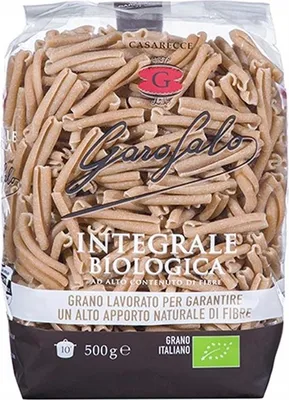 Obrázek produktu pro Garofalo Integrale Casarecce500 g italské celozrnné těstoviny