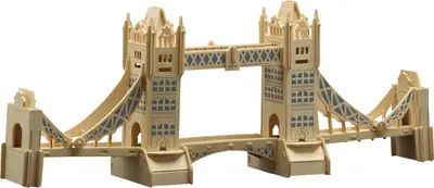 Immagine prodotto di Kit di costruzioni in legno PEBARO London Tower Bridge