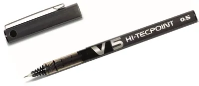Image de Roller à encre PILOT Hi-Tecpoint V5, noir