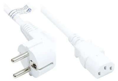 Produktbild von Alcasa P0130-W030, 3 m, CEE7/7, IEC C13, H05VV-F, 250 V