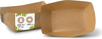 Immagine prodotto di BIOZOYG ciotole monouso in cartone kraft DCA061591 800ml 500pz.