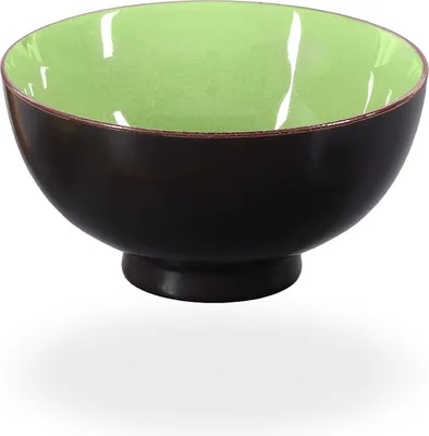 Obrázok produktu pre Matcha miska / Matcha čajová miska 250 ml letná zelená, vzor Craquelé