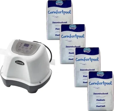 Produktbild von Intex - Salzwassersystem 26664GS & Poolsalz 80 kg