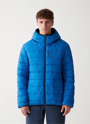 Produktbild von Colmar Herren Skijacke mit Kapuze – Klassisches Design für Wintersport, Farbe Blau