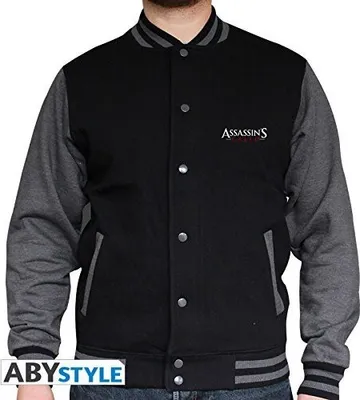 Produktbild von ASSASSIN'S CREED - Jacket - "Crest" man black/dark grey*-XL