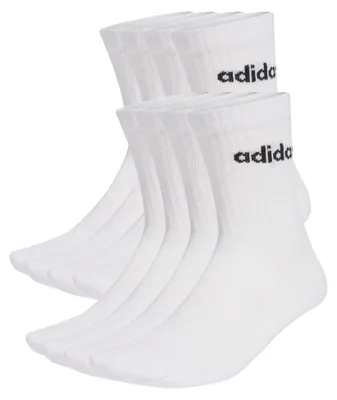 Zdjęcie produktu dla Skarpety Adidas Cushioned Linear Crew, 10 par, białe, model KF9091, rozmiar: 40-42