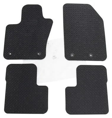 Produktbild von Original Fiat Fußmattensatz in Schwarz 4 Teilig 500X ab 2015 50927523