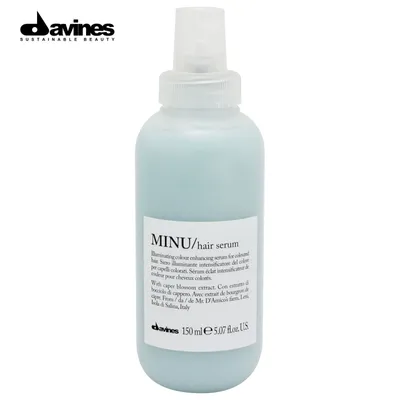 Produktbild von Davines Minu, Haarserum, 150 ml, Frauen, Gefärbtes Haar, Glanz, AQUA / WATER / EAU, CETEARYL ALCOHOL, PANTHENOL, amodimethicone / SILSESQUIOXANE COPOLYMER,...