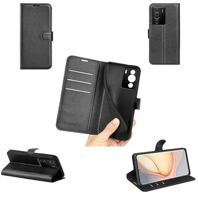 Immagine prodotto di Custodia per cellulare Sony Xperia 10 IV 4a generazione, nera, in Pelle finta
