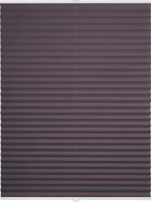 Produktbild von Plissee auf Maß für Fenster zum Anschrauben in Glasleiste Farbe: Flieder, Größe: B): 30-40 cm, H): 201-250 cm